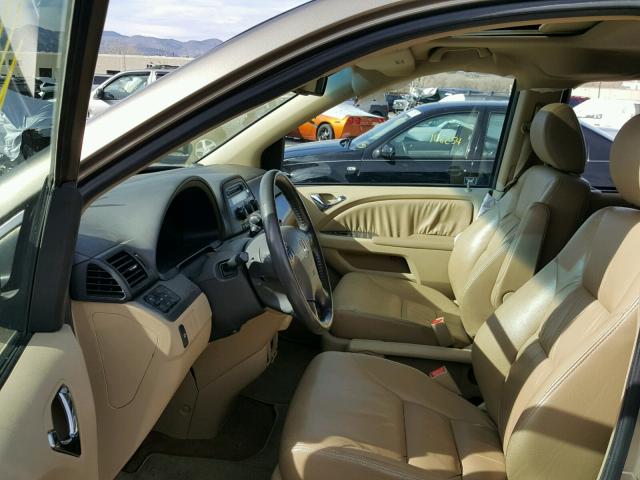 5FNRL386X8B407684 - 2008 HONDA ODYSSEY EX GOLD photo 5