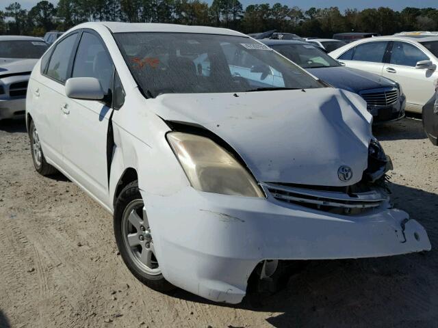 JTDKB22U940027976 - 2004 TOYOTA PRIUS WHITE photo 1