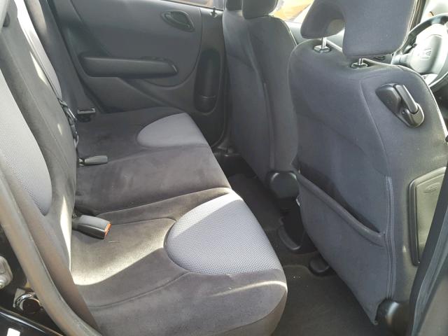 JHMGD38647S009021 - 2007 HONDA FIT S 黑色 照片 6
