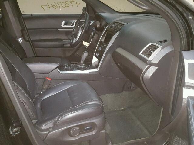 1FM5K8D84DGC69237 - 2013 FORD EXPLORER X BLACK photo 5