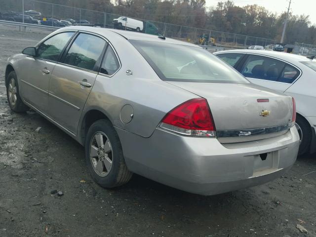 2G1WT58K779194426 - 2007 CHEVROLET IMPALA 银色 照片 3