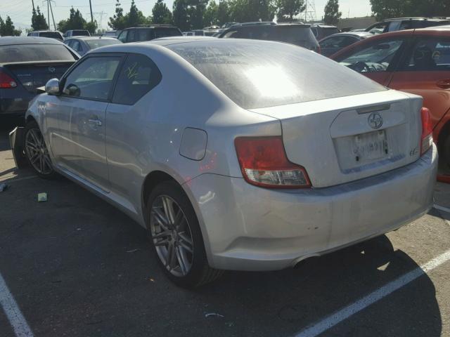 JTKJF5C76B3004900 - 2011 TOYOTA SCION TC 银色 照片 3