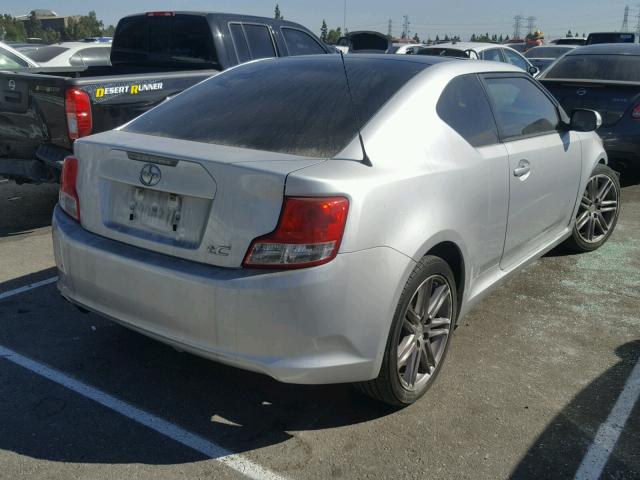 JTKJF5C76B3004900 - 2011 TOYOTA SCION TC 银色 照片 4