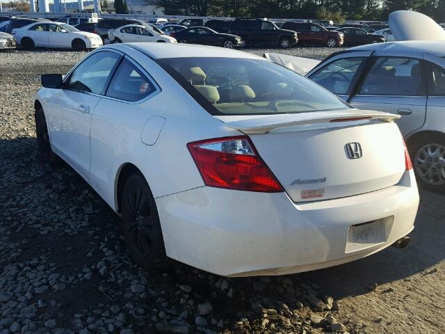 1HGCS12399A018980 - 2009 HONDA ACCORD LX WHITE photo 3