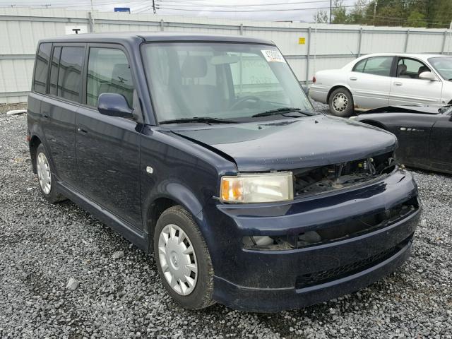JTLKT324X64121643 - 2006 TOYOTA SCION XB Azul foto 1