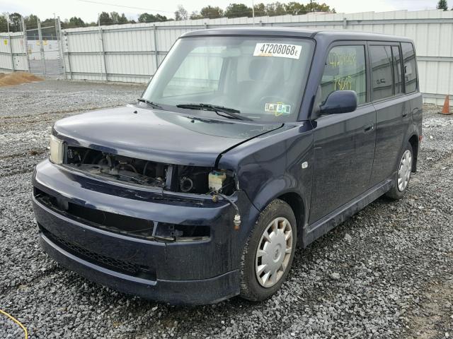 JTLKT324X64121643 - 2006 TOYOTA SCION XB Azul foto 2