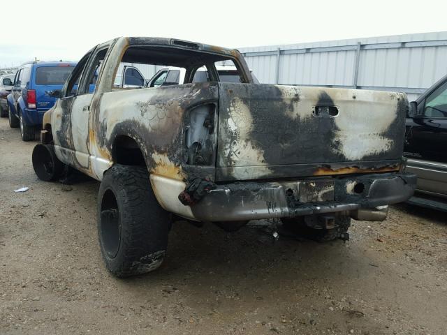 3D7KS28C45G774211 - 2005 DODGE RAM 2500 S დამწვარი ფოტო 3