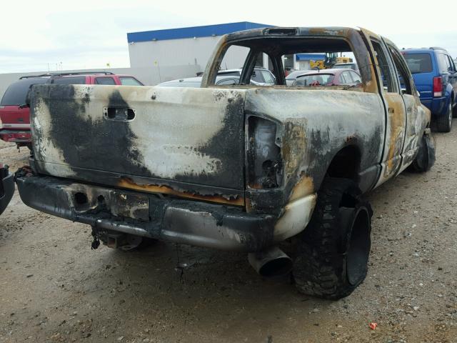3D7KS28C45G774211 - 2005 DODGE RAM 2500 S დამწვარი ფოტო 4