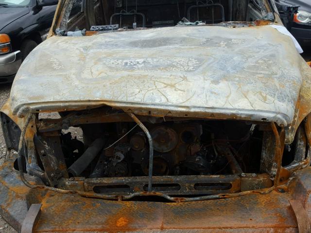 3D7KS28C45G774211 - 2005 DODGE RAM 2500 S დამწვარი ფოტო 7