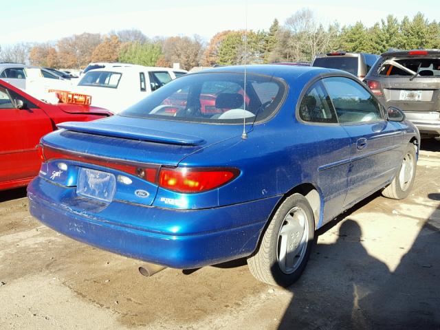 3FAKP1131XR115192 - 1999 FORD ESCORT ZX2 BLUE photo 4