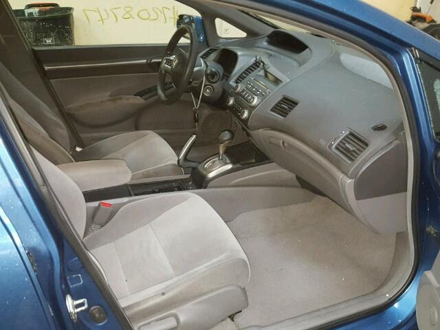 1HGFA16856L129645 - 2006 HONDA CIVIC EX Көк фото 5