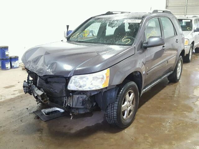 2CKDL33F886284967 - 2008 PONTIAC TORRENT GRAY photo 2