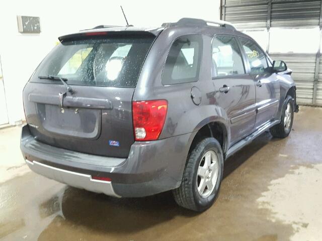 2CKDL33F886284967 - 2008 PONTIAC TORRENT GRAY photo 4