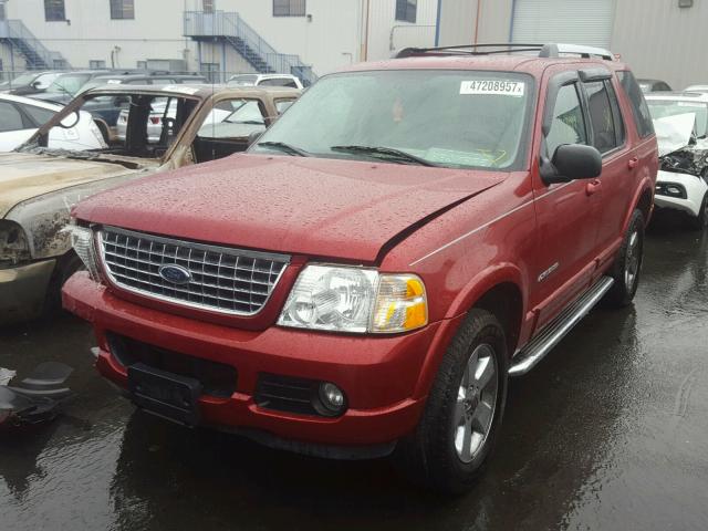 1FMDU75E75ZA02474 - 2005 FORD EXPLORER L RED photo 2