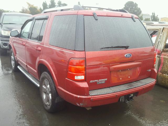 1FMDU75E75ZA02474 - 2005 FORD EXPLORER L RED photo 3