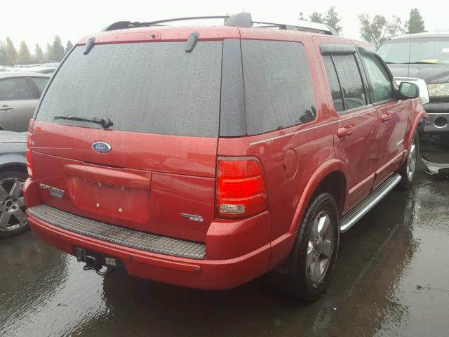 1FMDU75E75ZA02474 - 2005 FORD EXPLORER L RED photo 4