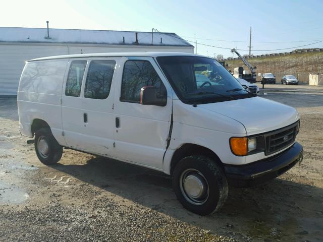 1FTNE24L55HB33854 - 2005 FORD ECONOLINE WHITE photo 1