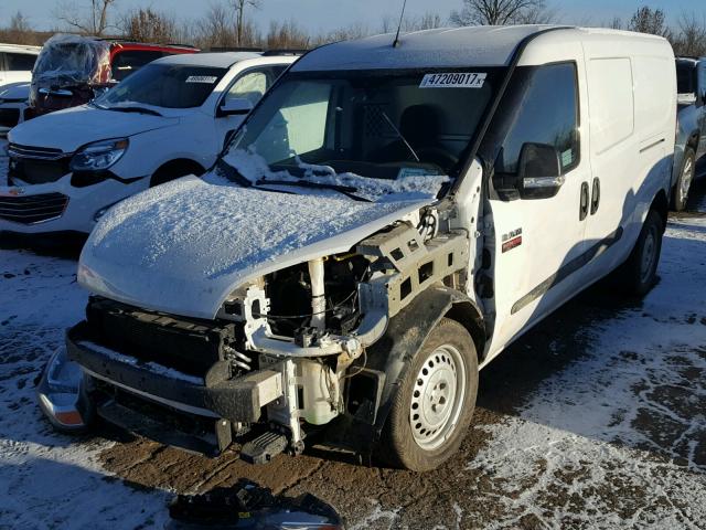 ZFBERFAB6H6D19898 - 2017 RAM PROMASTER WHITE photo 2