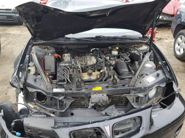 1G2WP5213WF310498 - 1998 PONTIAC GRAND PRIX BLACK photo 7