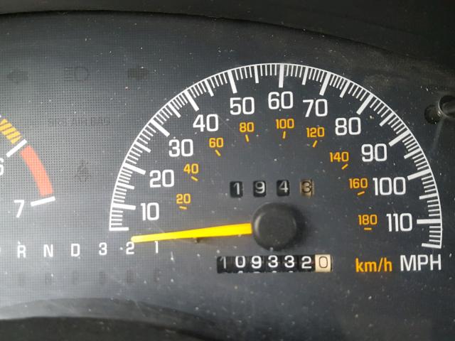 1G2WP5213WF310498 - 1998 PONTIAC GRAND PRIX BLACK photo 8