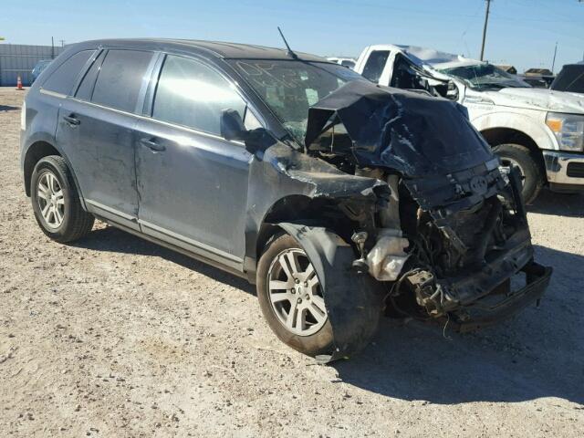 2FMDK38C88BA84232 - 2008 FORD EDGE SEL BLUE photo 1