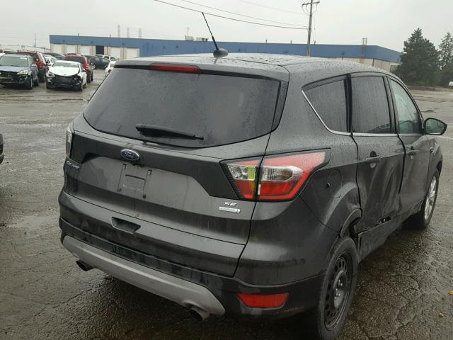 1FMCU0GD4HUA48532 - 2017 FORD ESCAPE SE GRAY photo 4