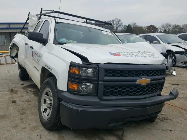 1GCRCPEC7EZ225707 - 2014 CHEVROLET SILVERADO WHITE photo 1