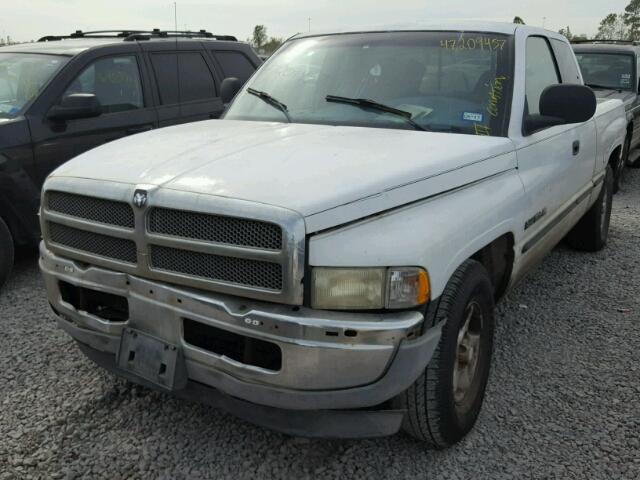 3B7HC12Y9WG185964 - 1998 DODGE RAM 1500 WHITE photo 2