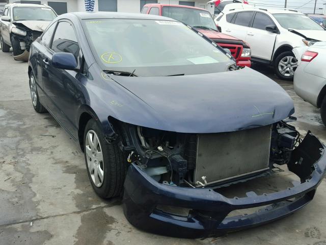 2HGFG11629H503716 - 2009 HONDA CIVIC LX BLUE photo 1