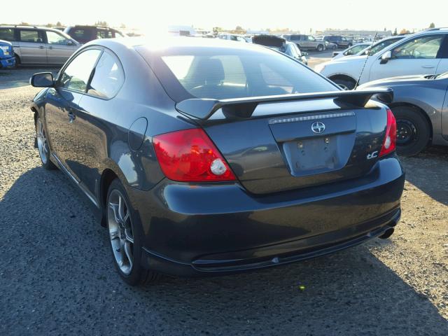 JTKDE167770164930 - 2007 TOYOTA SCION TC GRAY photo 3