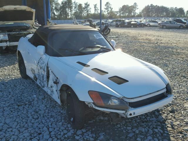 JHMAP11443T007221 - 2003 HONDA S2000 WHITE photo 1