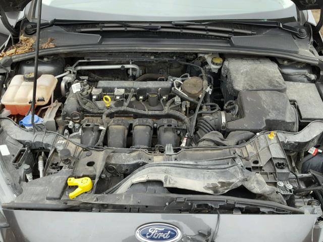 1FADP3K26FL230300 - 2015 FORD FOCUS SE GRAY photo 7