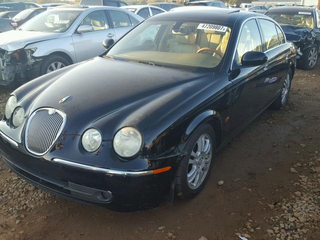 SAJWA01T85FN29492 - 2005 JAGUAR S-TYPE BLACK photo 2