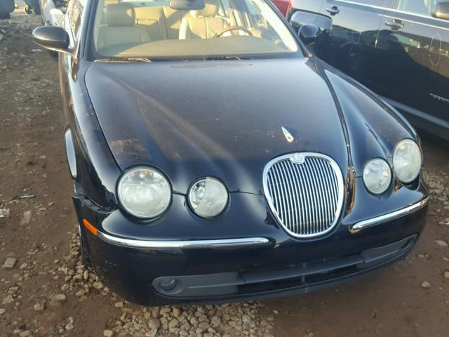 SAJWA01T85FN29492 - 2005 JAGUAR S-TYPE BLACK photo 9