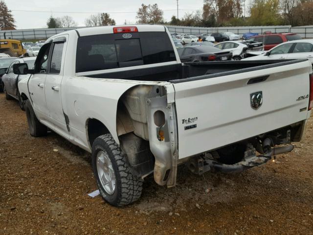 1D3HV18P19S804263 - 2009 DODGE RAM 1500 WHITE photo 3