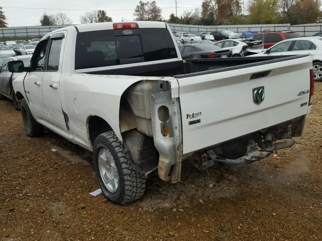 1D3HV18P19S804263 - 2009 DODGE RAM 1500 WHITE photo 9