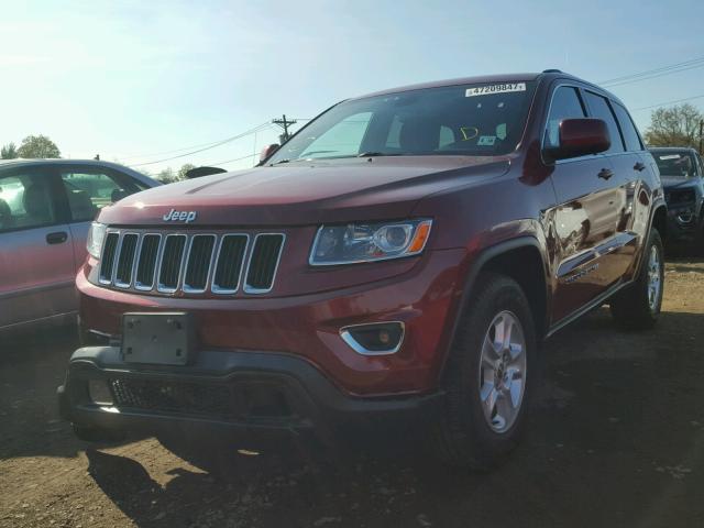 1C4RJFAG4EC429862 - 2014 JEEP GRAND CHER RED photo 2