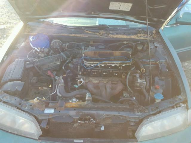 1HGCD5537TA225534 - 1996 HONDA ACCORD LX GREEN photo 7