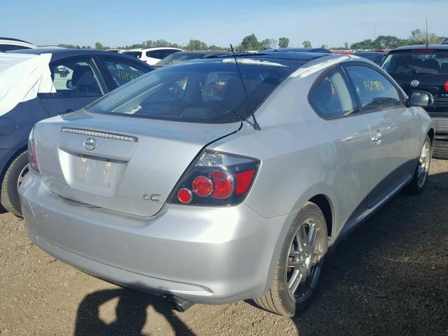 JTKDE167780269050 - 2008 TOYOTA SCION TC 银色 照片 4