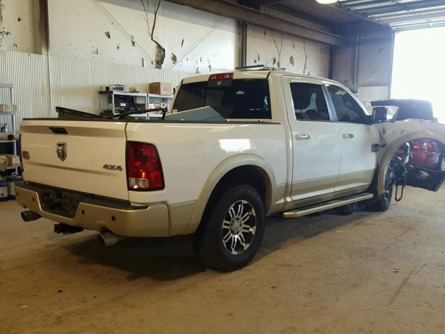 1C6RD7PT1CS265160 - 2012 DODGE RAM 1500 L WHITE photo 4