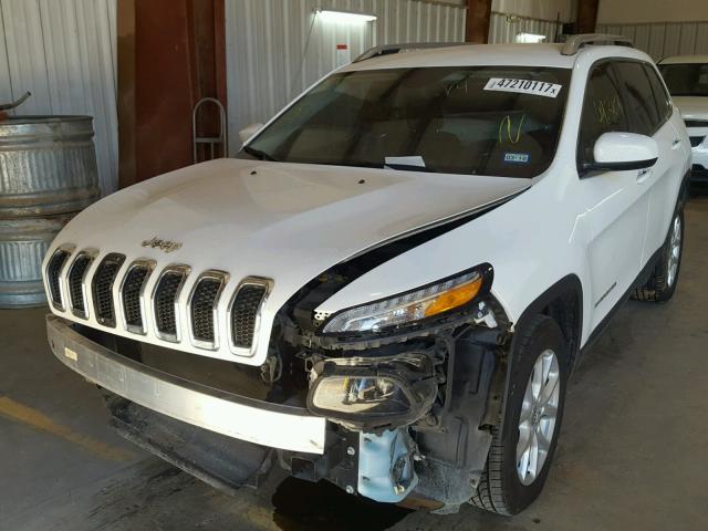 1C4PJLCB1GW125297 - 2016 JEEP CHEROKEE L WHITE photo 2