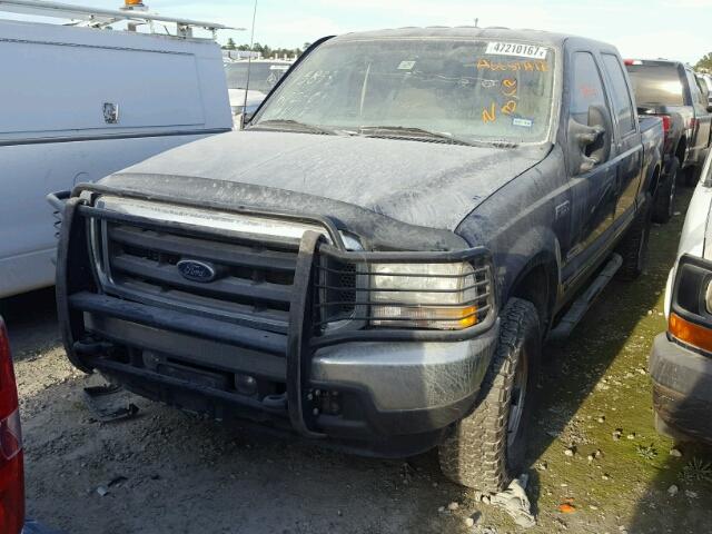 1FTNW21P33ED23154 - 2003 FORD F250 SUPER BLUE photo 2