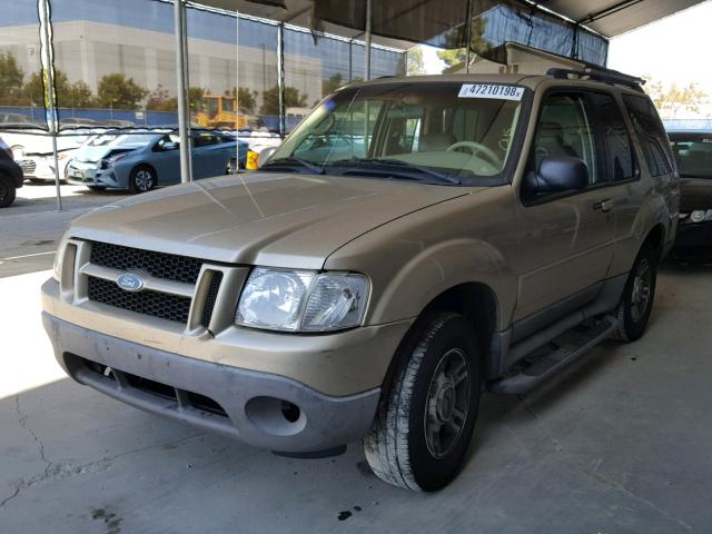 1FMYU60E93UB15615 - 2003 FORD EXPLORER S GOLD photo 2