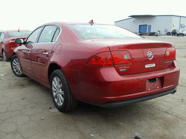 1G4HA5EM2AU136922 - 2010 BUICK LUCERNE CX RED photo 3