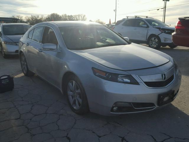 19UUA8F2XDA017668 - 2013 ACURA TL SILVER photo 1