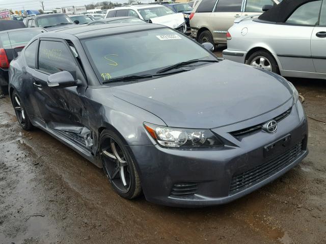 JTKJF5C7XD3058848 - 2013 TOYOTA SCION TC GRAY photo 1