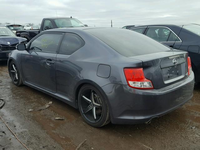 JTKJF5C7XD3058848 - 2013 TOYOTA SCION TC 灰色 照片 3