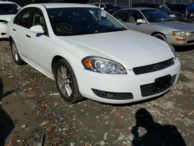 2G1WC5EM7A1156268 - 2010 CHEVROLET IMPALA LTZ WHITE photo 1