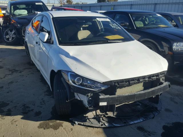 5NPD84LF8HH036695 - 2017 HYUNDAI ELANTRA SE WHITE photo 1