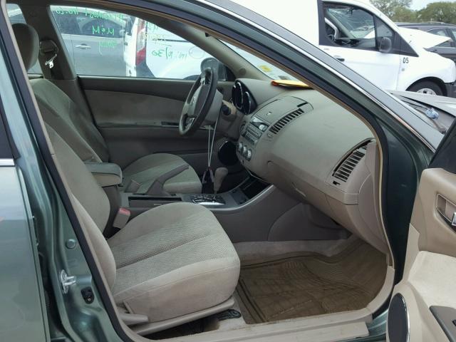 1N4AL11D96C137423 - 2006 NISSAN ALTIMA S GREEN photo 5